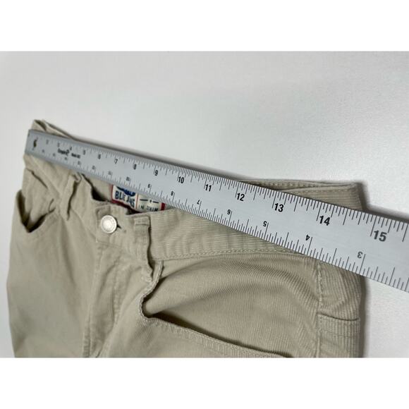 Y2K Vintage Old Navy Mid Rise Straight Leg Corduroy Jeans 100% Cotton Beige 8 - Picture 7 of 10